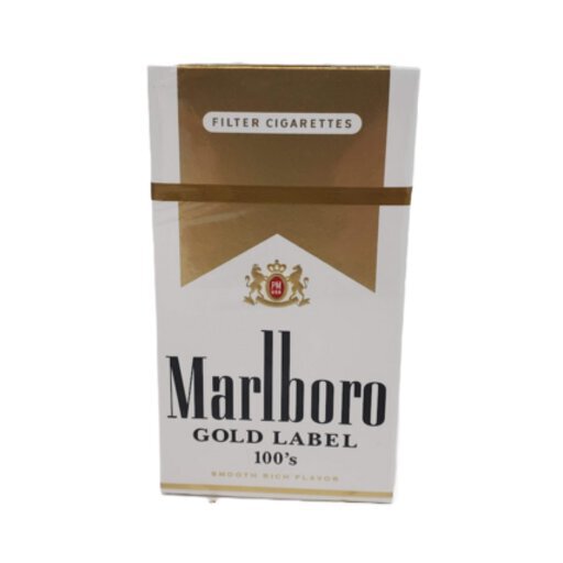how much is a pack of marlboro gold cigarettes Marlboro Gold Label 100 Bx