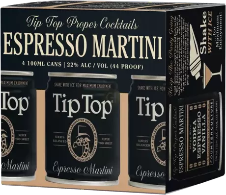 Tip Top Cocktails Espresso Martini