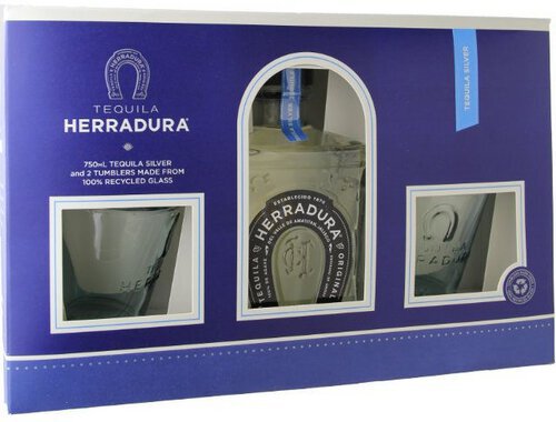 Herradura Silver Tequila Gift Set