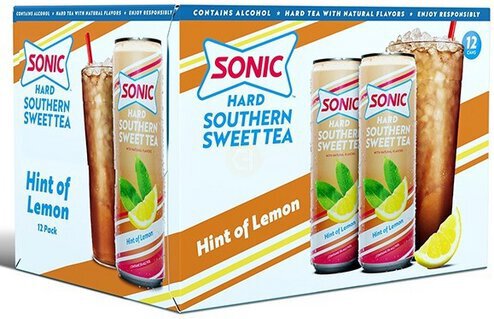 Sonic Hard Southern Sweet Tea Hint Lemon