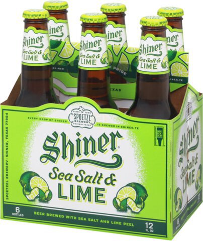 Shiner Sea Salt Lime Bottles