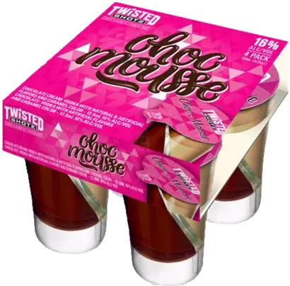Twisted Shotz Chocolate Mousse