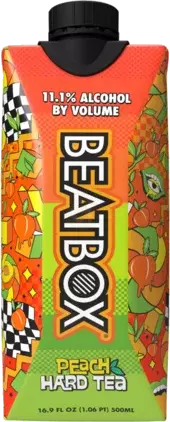 Beatbox Peach Hard Tea