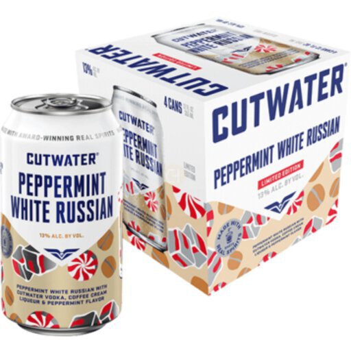 Cutwater Peppermint White Russian 355ML - Nyc Wine & Spirits, New