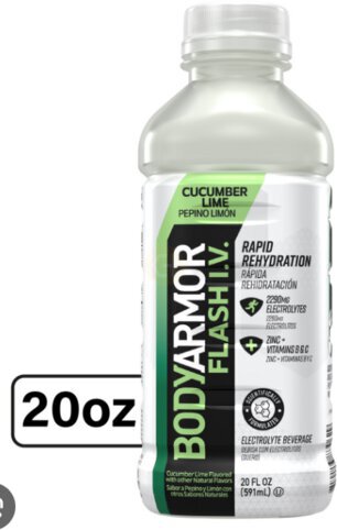 Body Armor Flash Cucumber Lime