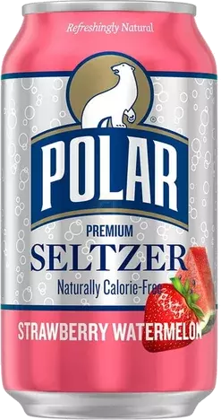 Polar Seltzer Straw Watermelon