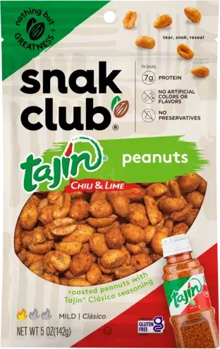 Snak Club Tajin Crunchy Chili Lime Peanuts