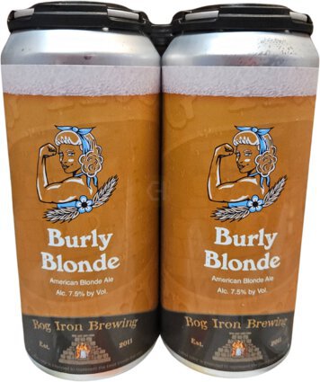 Bog Iron Brewing Burly Blonde American Blonde Ale