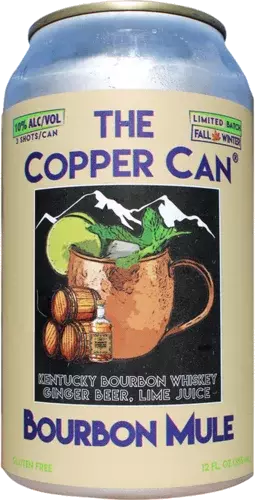 The Copper Bourbon Mule Cans