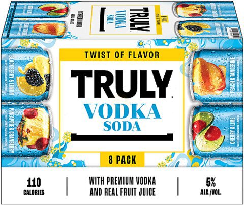 Truly Vodka Soda Twist Of Flavor Variety