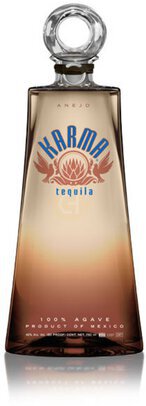 Karma Tequila Anejo Old Packaging