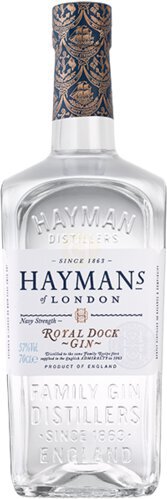 Hayman's Royal Dock Navy Strength Gin 114 Proof