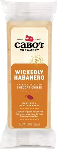 Cabot Creamery Wickedly Habanero Cheddar Cheese