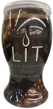 Lit Wine Cocktail Mocha