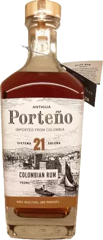 Antigua Porteno Solera Rum 21 Years Old