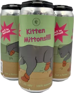 Mirror Twin Kitten Mittons