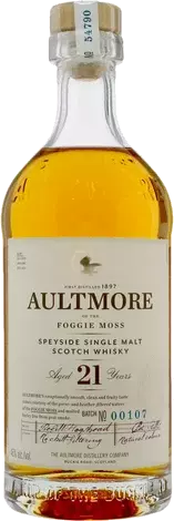 Aultmore Speyside Single Malt Scotch Whisky Year