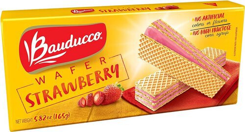 Bauducco Strawberry Wafer