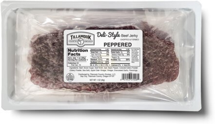 Tillamook Peppered Deli Style Beef Jerky