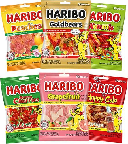 Sours Starburst Gumies Strawberry Cherry Blue Raspberry Watermelon