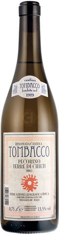 Rinomata Cantina Tombacco Pecorino Terre Di Chieti IGT Abruzzo Italy