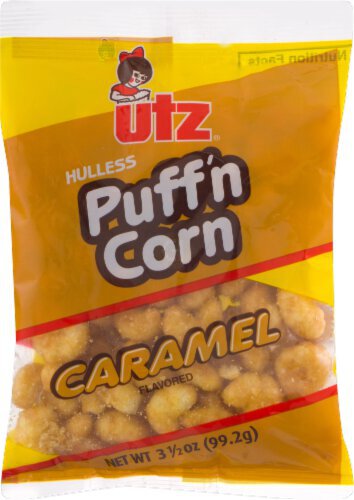 Utz Hulless Puff'n Corn Caramel Pre Priced