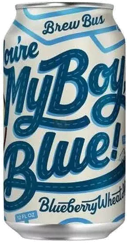 Brew Bus Youre My Boy Blue Blueberry Ale Can