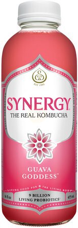 Gt's Synergy Raw Kombucha Guava Goddess