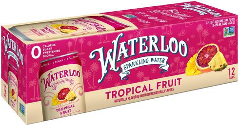 Waterloo Sparkling Tropical Fruit
