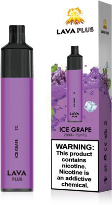 Lava Plus 2600 Puffs Ice Grape