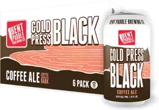 Bent Paddle Cold Press Black Coffee Ale Can