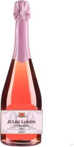 Jules Loren Cuvee Rose Brut Champagne