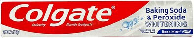 Colgate Baking Soda And Peroxide Whitening Brisk Mint