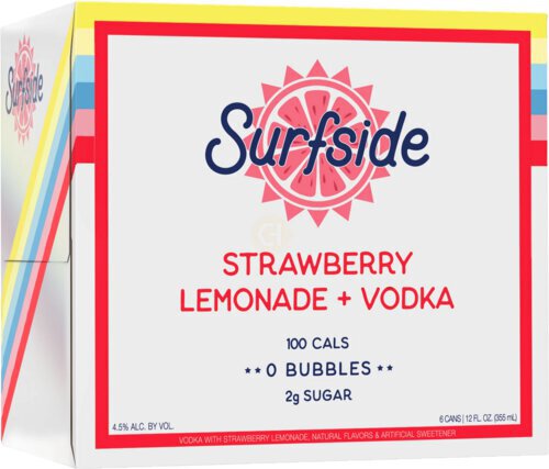 C6 Surf Side Strawberry Lemonade Vodka