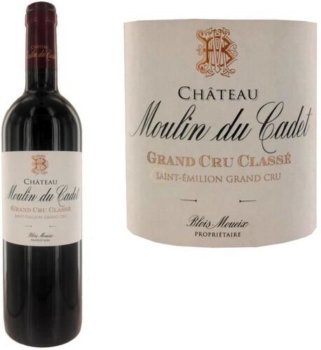 Chateau Moulin Du Cadet Grand Cru Classe Saint Emilion Grand Cru