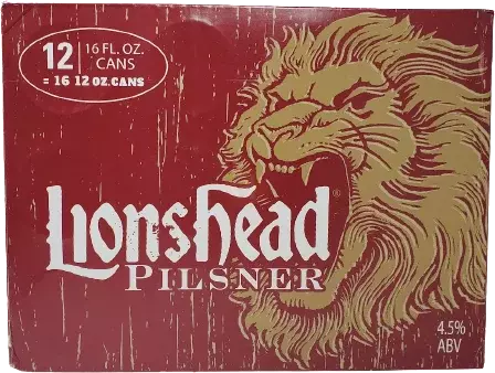 Lion's Head Pilsner 12 Pack Cand