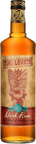 Tiki Lovers Dark Rum 114 Proof