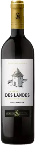 Chateau Des Landes Lussac Saint Emilion Cuvee Tradition