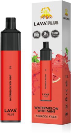 Lava Plus 2600 Puffs Watermelon With Mint