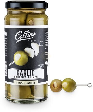 Collins Gourmet Garlic Queen Olives