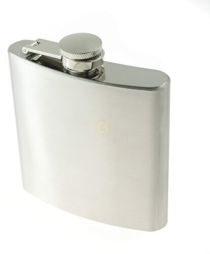 Wrap Art Stainless Steel Flask With Funnel
