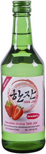 Han Jan Strwbry Soju