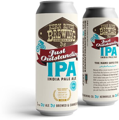 Kern River Brewing Just Outstanding IPA