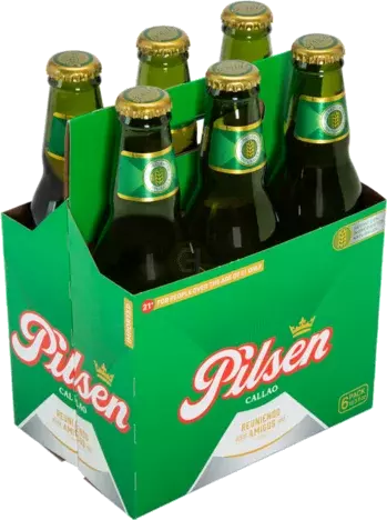 PILSEN CALLAO PERUVIAN BEER 10.3OZ NR 6PK