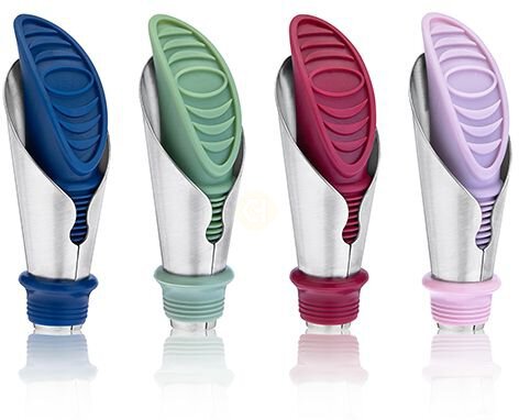 True Dual Purpose Stopper & Pourer Ass't Colors