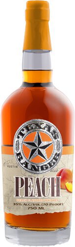 Texas Ranger Peach Flavored Whiskey