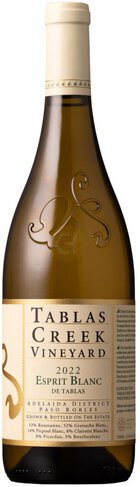 Tablas Creek Espirit Blanc Rousanne Gren Bl Pic