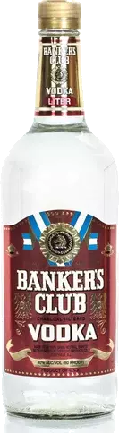 Bankers Club Vodka Reg U S A Single