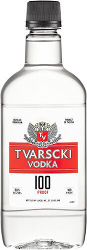 Tvarscki 100 Pf Vodka Pet B2 Vdk Missouri