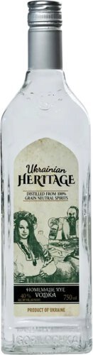 Ukrainian Heritage Homemade Rye Vodka